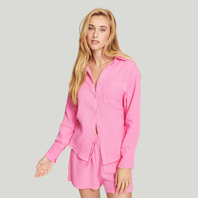 affordable women's topsZosia Shirt (Bubble Gum)