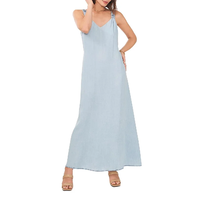 Flowy DressVince Camuto Womens Slit Long Maxi Dress