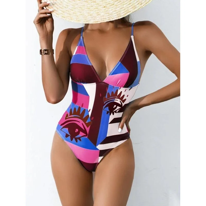 Eco-Conscious Female SwimwearMacie One Piece Monokini Swimsuit