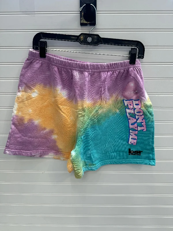 women's wool shortsShorts bsr by Samii Ryan In Tie Dye Print, Size: Xl