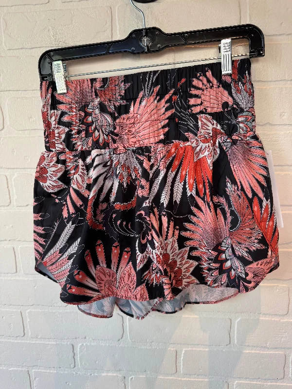 women's timeless shortsShorts By Tcec In Black & Orange, Size: 4