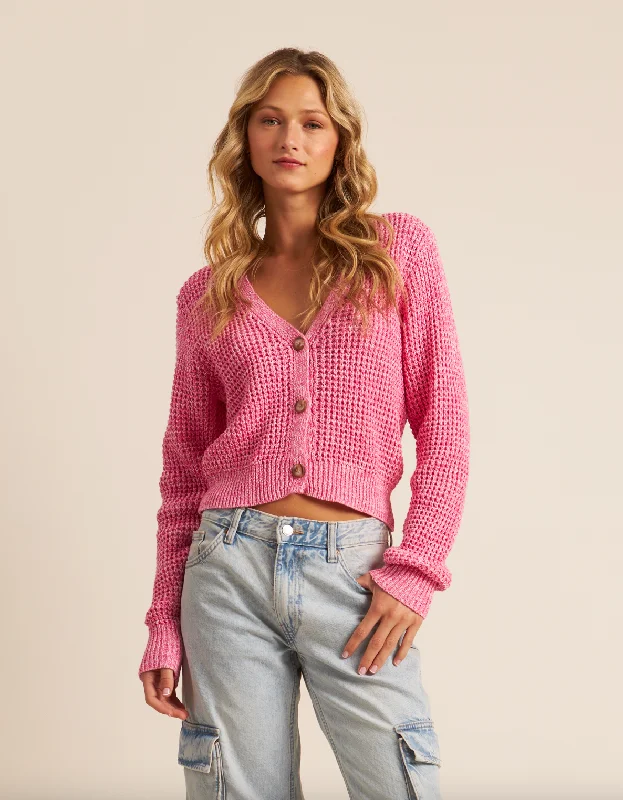 women's tops for relaxed weekendsOllie Cardigan - Shortcake