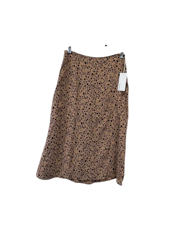 women's dressy circle skirtsSkirt Designer By Reformation In Animal Print, Size: 6