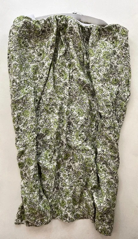 women's linen skirtsSkirt Maxi By J Crew In Green, Size: 20