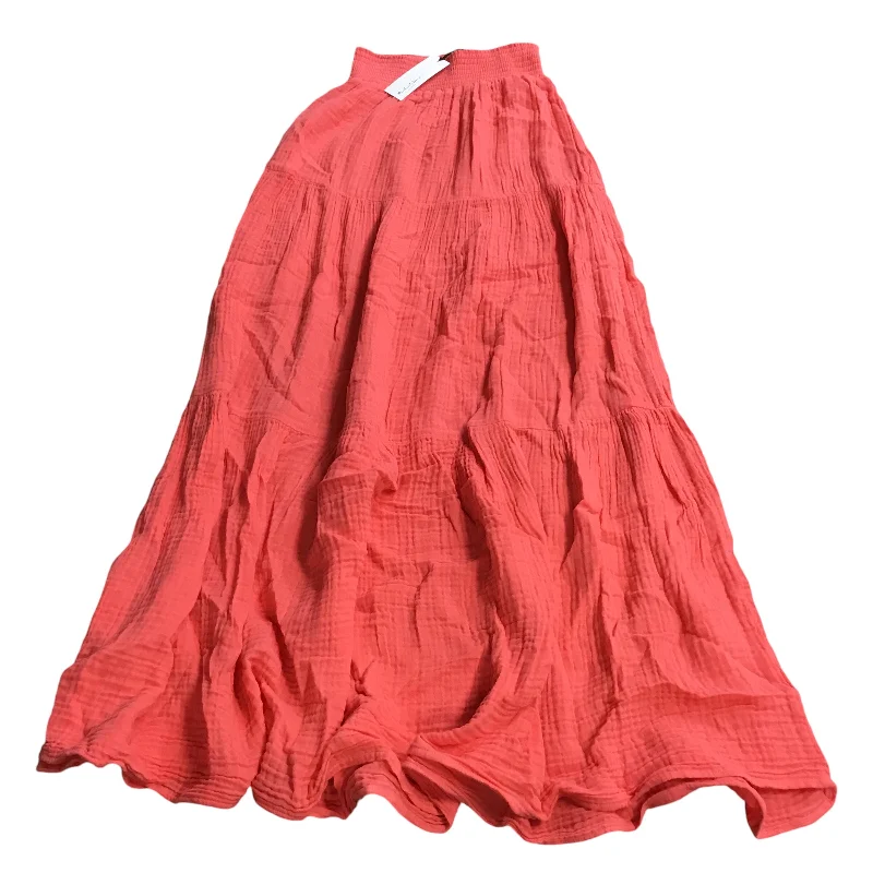 women's striped skirtsSkirt Maxi By Michael Stars In Coral, Size: Xs