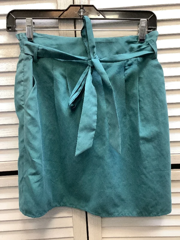 women's elastic waist skirtsSkirt Midi By Annabella In Teal, Size: S