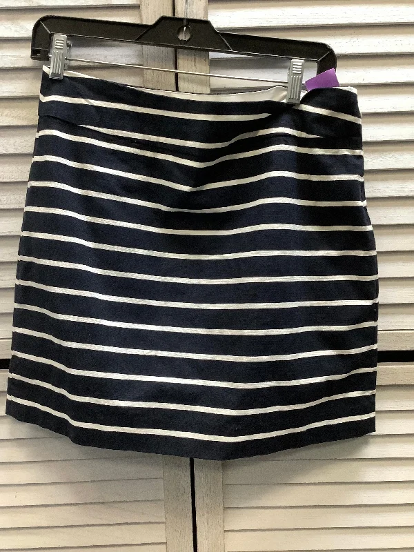 women's midi skirtsSkirt Mini & Short By Banana Republic In Striped Pattern, Size: 8