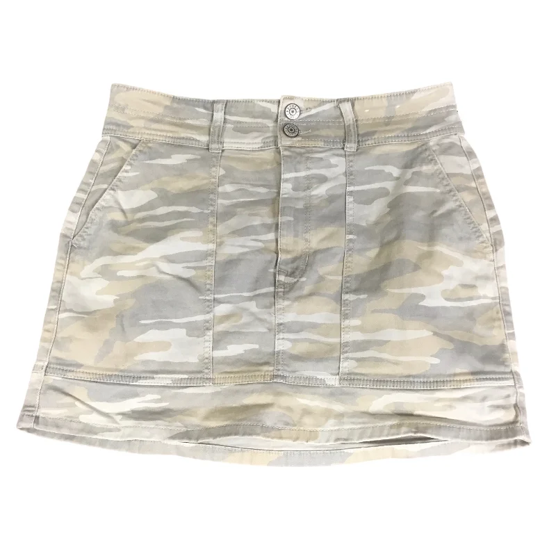 women's denim skirtsSkirt Mini & Short By Express In Camoflauge, Size: 10