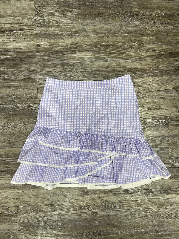 women's eco-friendly checked skirtsSkirt Mini & Short By Lilly Pulitzer In Purple, Size: 0