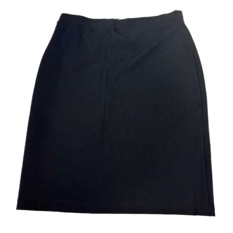 women's high-slit skirtsSkirt Mini & Short By Liz Claiborne In Black, Size: L