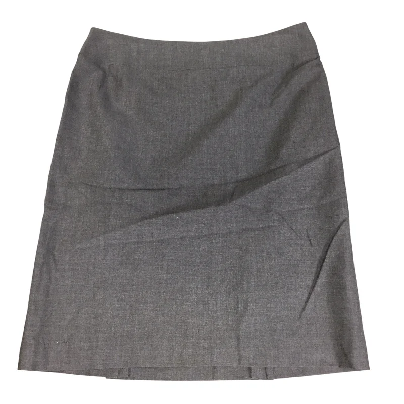 women's zip-up skirtsSkirt Mini & Short By Tahari In Grey, Size: 10