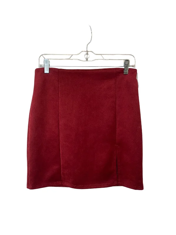 women's dressy skirtsSkirt Mini & Short By Windsor In Red, Size: L