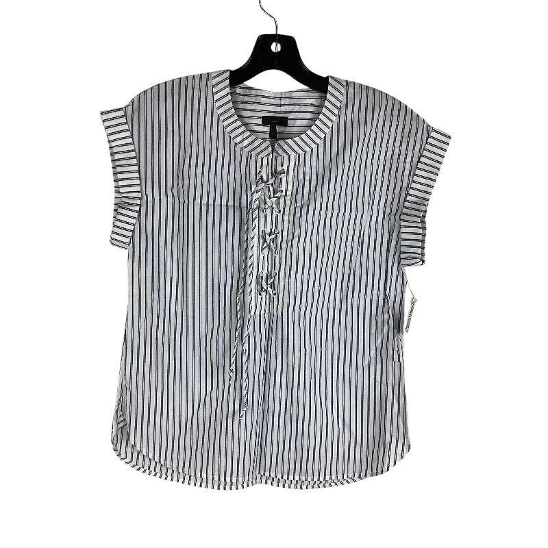 women's tops for those who seek both style and comfortTop Short Sleeve By J. Crew In Striped Pattern, Size: 2