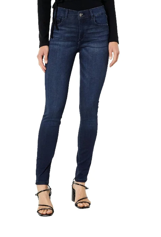 women's ripped pantsFlorence Skinny: Mid Rise Instasculpt 30" In Dark Indigo (Ultimate)