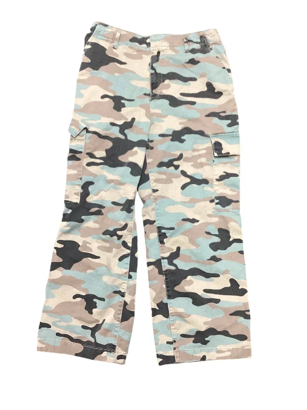 women's straight-leg pantsPants Cargo & Utility By Gap In Camouflage Print, Size: 10p