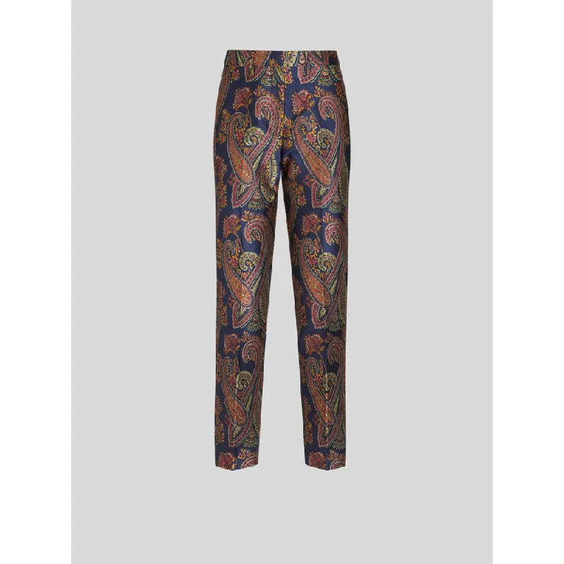 women's elegant pantsTAILORED JACQUARD TROUSERS