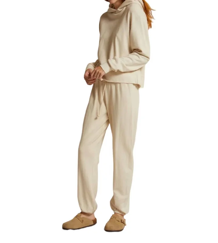 women's tall pantsToni French Terry Jogger In Sugar