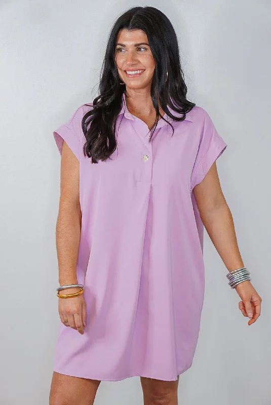 women's sheath dressesSummer Secrets Lilac Tunic Dress