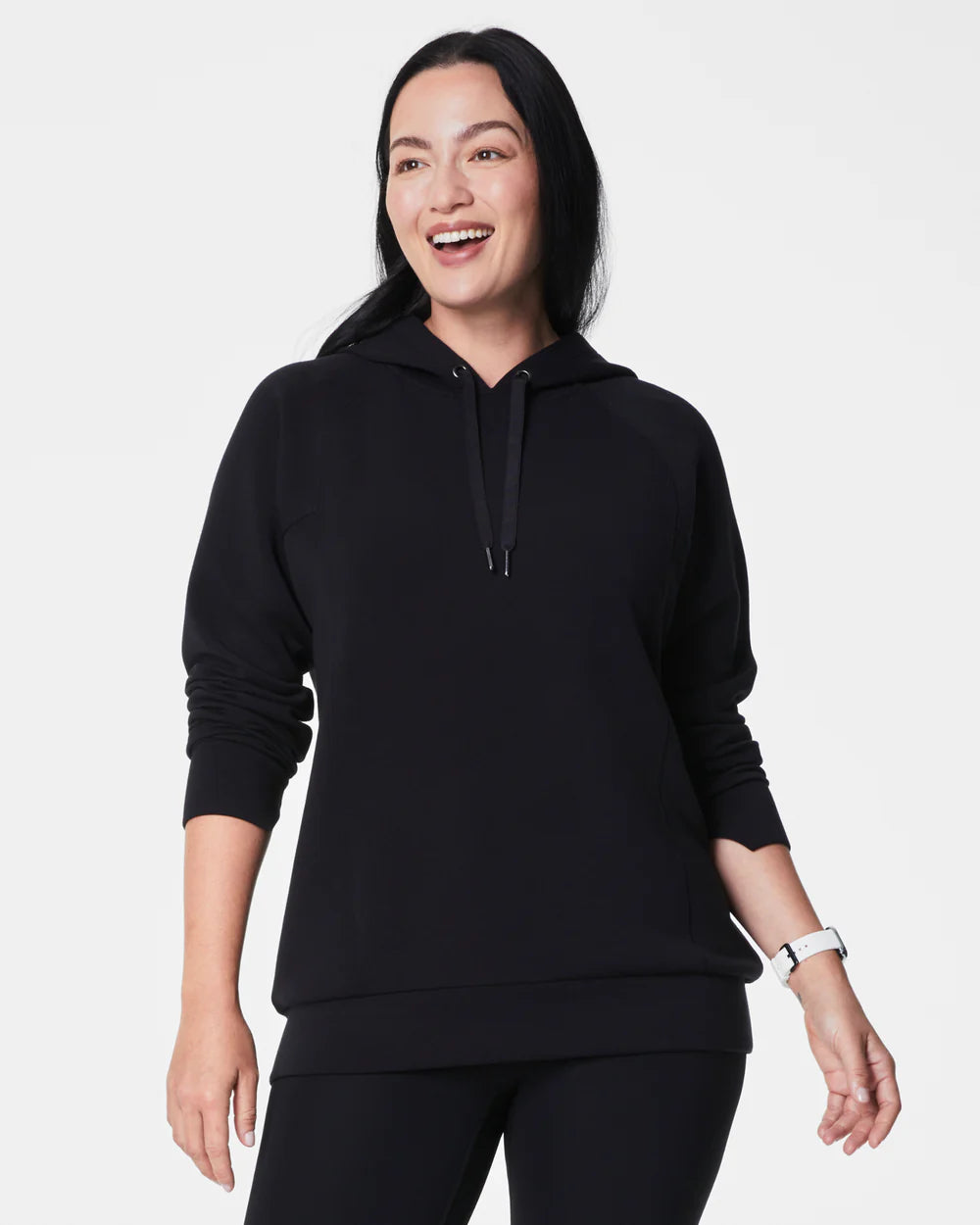 women's retro dressesSpanx AirEssentials Black Hoodie