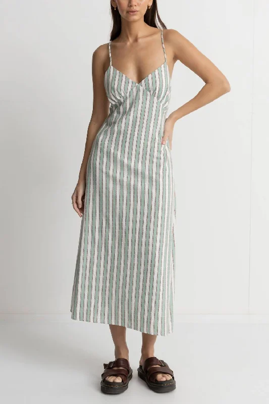 Party DressBriannah Midi Dress In Sea Green