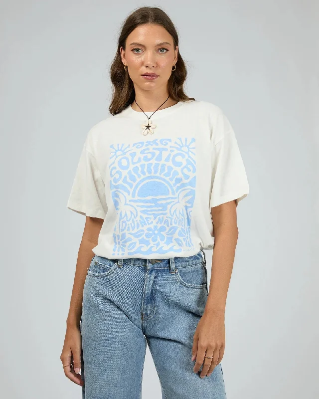 women's tops for business casual attireAll About Eve Summer Solstice Tee