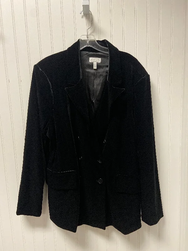 women's coats with military-inspired designsBlazer By Sofia By Sofia Vergara In Black, Size: 3x