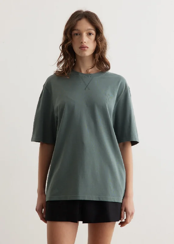 women's tops with lace-up frontsBoxy T-Shirt