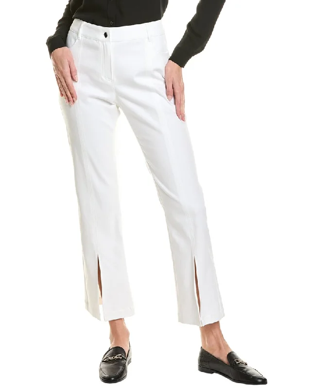 women's denim jeans for tall womenElie Tahari Cropped Denim Pant