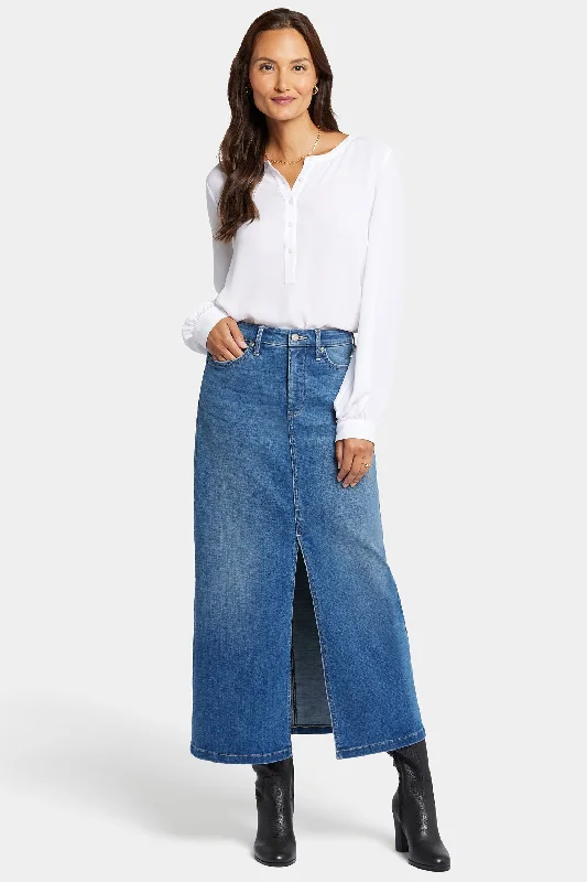 women's ankle-length denim jeansHigh Rise Long Skirt - Fairmont