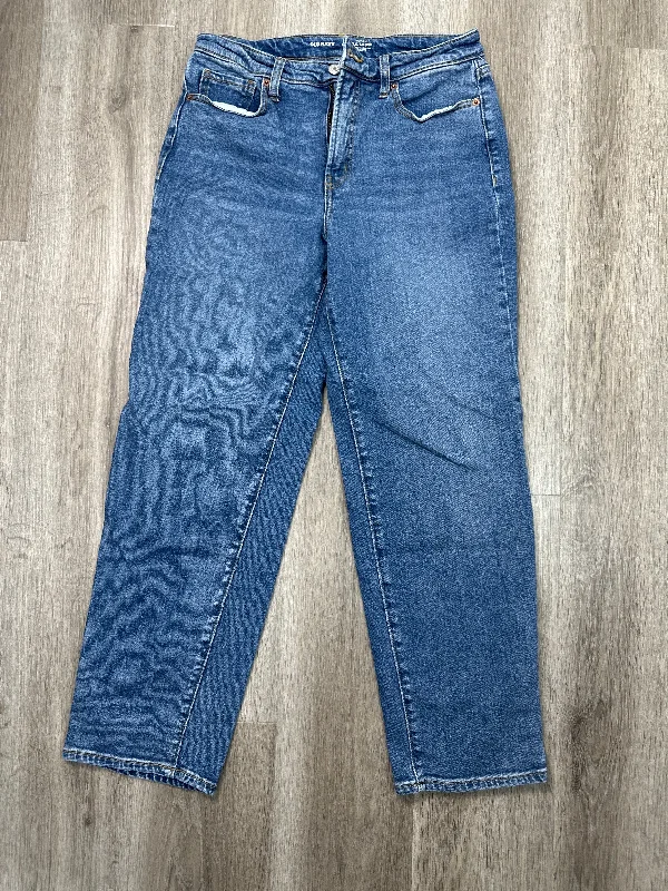 women's black denim jeansJeans Boyfriend By Old Navy In Blue Denim, Size: 6