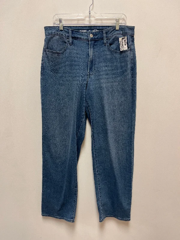 women's denim jeans for partiesJeans Straight By Old Navy In Blue Denim, Size: 12