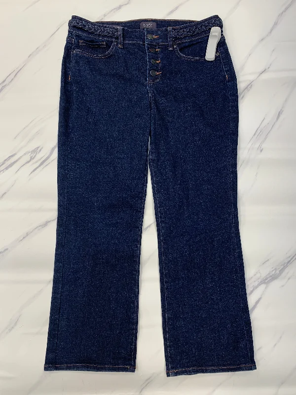 women's denim jeans for a casual FridayJeans Wide Leg By Not Your Daughters Jeans In Blue, Size: 8