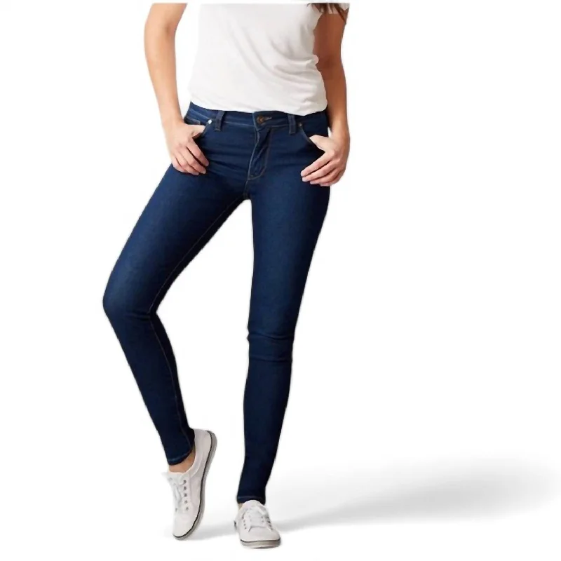 women's denim jeans for smart casualJennifer Skinny Jeans In Navy Emana