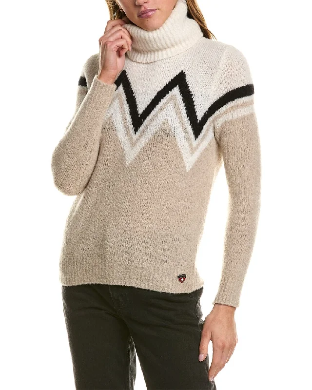 Soft SweatersPost Card Wool-Blend Sweater