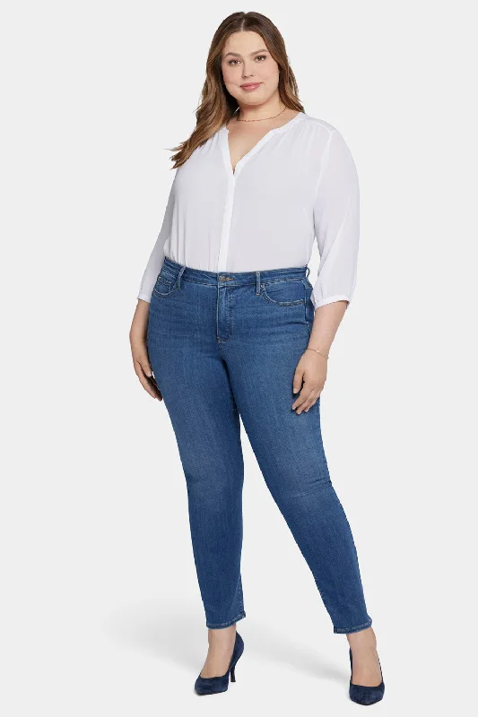 women's denim jeans with spandexSheri Slim Jeans In Plus Size - Rockford