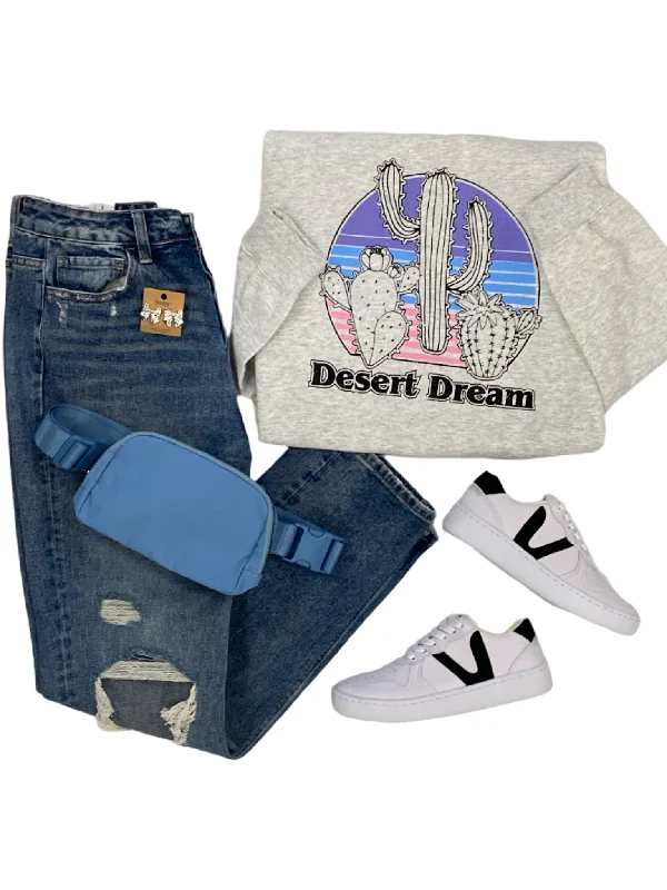 elegant women's topsThe Dreaming Oversized Sweatshirt