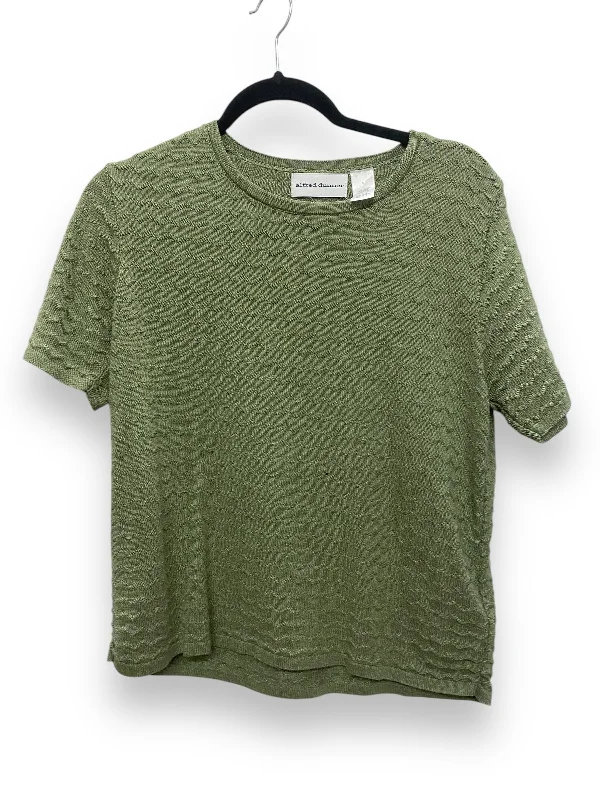 women's tops for those who want to make a fashion statementTop Short Sleeve By Alfred Dunner In Green, Size: S