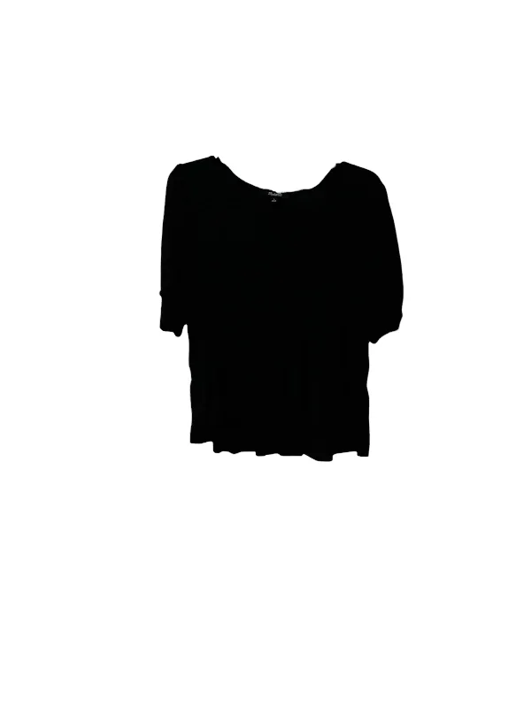 women's tops for those who want to create stylish and put-together outfits without spending a fortuneTop Short Sleeve By Madewell In Black, Size: L