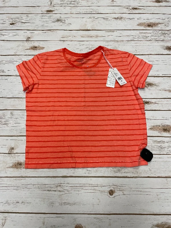 tank tops for womenTop Short Sleeve By Vineyard Vines In Orange, Size: Xs