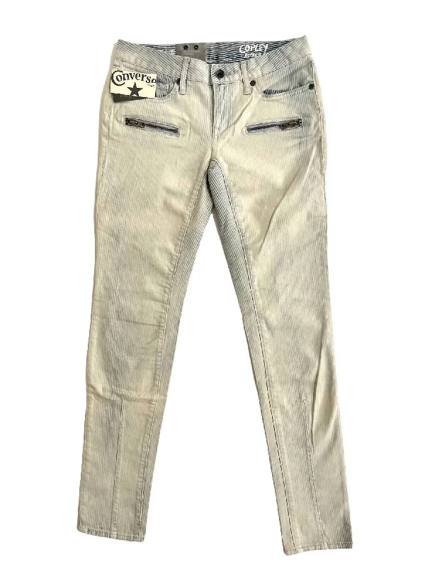 women's denim jeans for a cozy weekendWomen's Copley Rocker Skinny Stretch Jeans In Light Blue